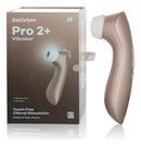 Satisfyer Pro 2 + Vibration — Succhia-clitoride Air Pulse con vibrazione, 11 livelli