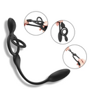 TripleForce — Anello fallico vibrante a tripla stimolazione, con telecomando