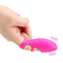 Tocco — Ditale vibrante in silicone per carezze a due