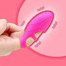 Tocco — Ditale vibrante in silicone per carezze a due