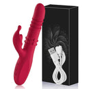 Stick — Rabbit 4 in 1 con vibrazione, rotazione, spinta e stimolo del clitoride