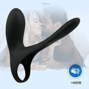 RingVib — Anello fallico vibrante con telecomando, tripla stimolazione