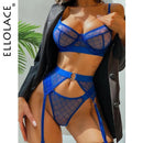 Giulietta — Completo lingerie in pizzo con reggicalze