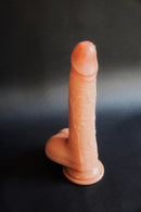 Dildo realistico con movimento di spinta, riscaldamento e telecomando