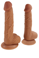 Large Love — Dildo realistico in cyberskin con ventosa