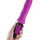 Velluto — Dildo realistico vibrante e riscaldante, 10 velocità