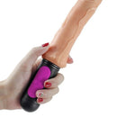 Velluto — Dildo realistico vibrante e riscaldante, 10 velocità