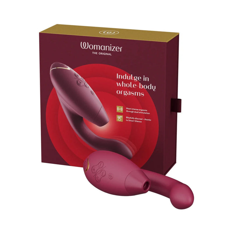 Womanizer Duo 2 — Succhia-clitoride e punto G, Pleasure Air + vibrazione