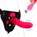 Libera — Strap-on vibrante con imbracatura regolabile e telecomando