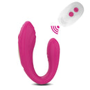 Sintonia — Vibratore di coppia indossabile a U con telecomando