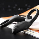 Erocome — Anello fallico vibrante con telecomando, 9 modalità