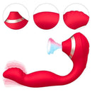 Magic Plus — Succhia-clitoride e vibratore per il punto G, 2 in 1