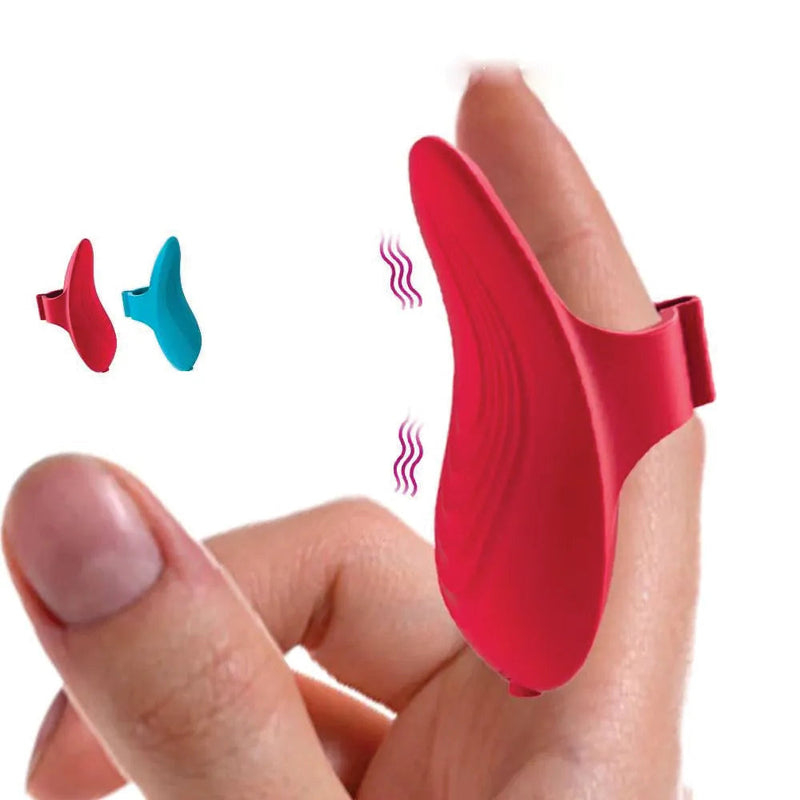 Finger — Mini vibratore da dito per clitoride e punto G, 12 modalità