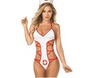 Infermiera Sexy — Costume erotico in 7 modelli, bianco e rosso