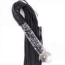 scettro plug in cristallo con frusta