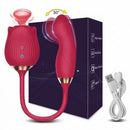 rosenuo rosa succhia clitoride vibratore punto g