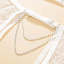 angel completo lingerie pizzo reggiseno slip