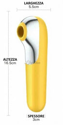 satisfyer double love succhia clitoride vibratore app