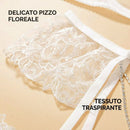 angel completo lingerie pizzo reggiseno slip