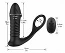 turbo rider stimolatore prostata anello fallico telecomando