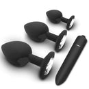 Kit plug anale — 4 misure, dal primo approccio all'esperto