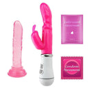 Kit Rabbit + Dildo con ventosa in silicone morbido