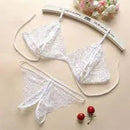 Fiocco — Completo lingerie sexy con fiocchi, da scartare come un regalo