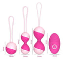 Love Balls — Palline vaginali vibranti con telecomando, 10 vibrazioni