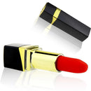 Rouge — Mini vibratore a forma di rossetto, 10 velocità