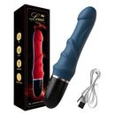 Huge — Vibratore realistico da 23 cm, 10 modalità, impermeabile