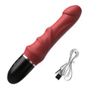 Huge — Vibratore realistico da 23 cm, 10 modalità, impermeabile