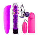 Kit Delfino completo — vibratore, plug, bullet e accessori