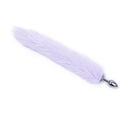 Volpe — Plug anale con coda di volpe, in metallo o silicone