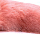 Volpe Rosa — Plug anale in metallo con coda rosa da 35 cm