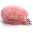 Volpe Rosa — Plug anale in metallo con coda rosa da 35 cm