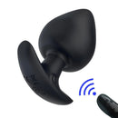 PlugOn — Plug anale vibrante con telecomando, 3 misure