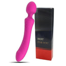 Power Soft Wand — Vibratore a doppia testa, 7 modalità per lato