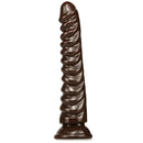 Wave — Dildo ondulato in silicone 21,8 cm con imbracatura regolabile