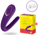 Satisfyer Partner Double Classic — Vibratore per coppia a forma di C