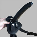 Audace — Strap-on con dildo grosso in silicone e imbracatura regolabile