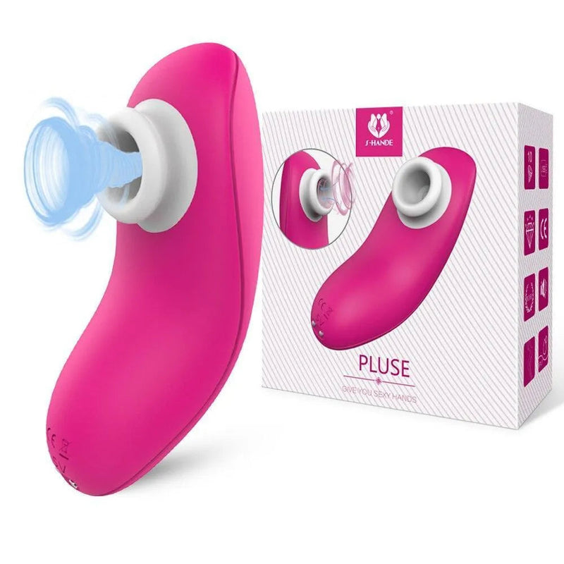 Pluse — Succhia-clitoride tascabile con 9 livelli di aspirazione