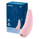 Satisfyer Curvy 2+ — Succhia-clitoride con vibrazione e controllo via app