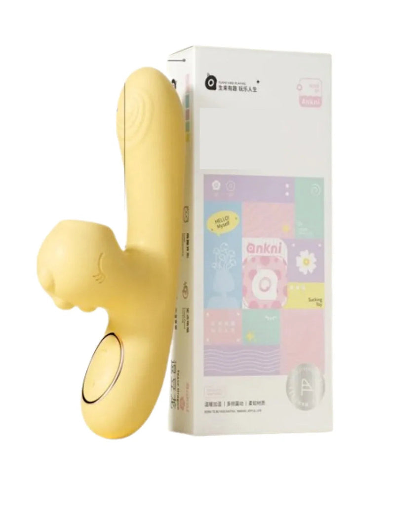 Soft Mini — Rabbit compatto con succhia-clitoride e calore fino a 40 °C