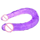 2Caps — Dildo doppio flessibile, circa 27 cm