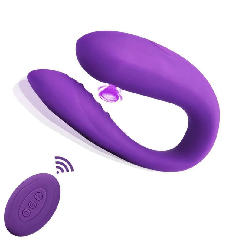 Sex Time — Vibratore per la coppia con aspirazione sul clitoride