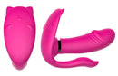 Cute Cat — Vibratore indossabile riscaldante per punto G, clitoride e ano