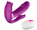 Cute Cat — Vibratore indossabile riscaldante per punto G, clitoride e ano