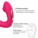 Sindy — Succhia-clitoride 3 in 1 con lingua vibrante, vibratore interno e telecomando
