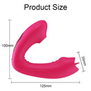 Sindy — Succhia-clitoride 3 in 1 con lingua vibrante, vibratore interno e telecomando