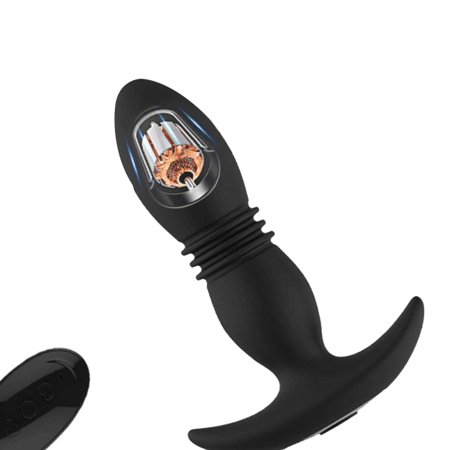 USmile — Plug prostatico con movimento di spinta e telecomando